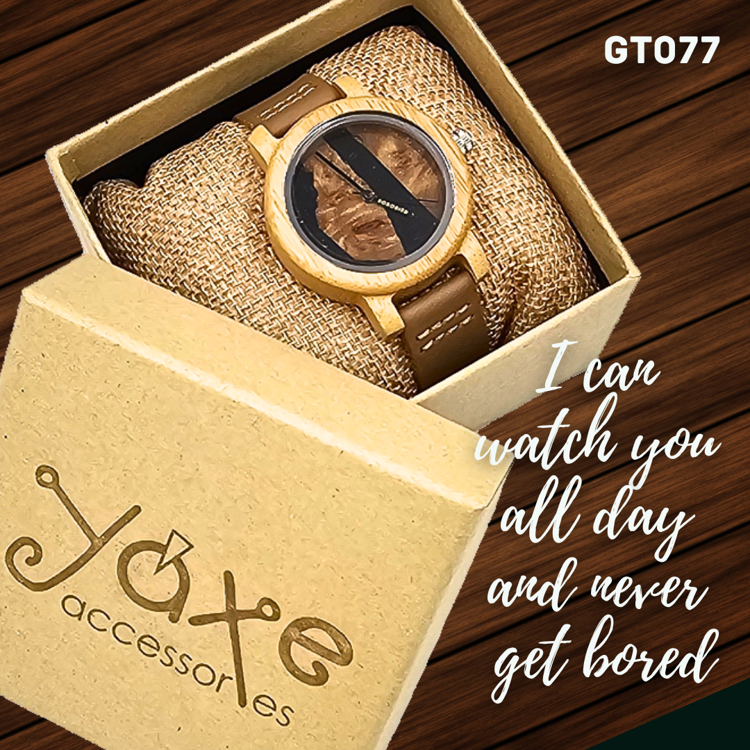 Unisex best wooden unisex watch - Handmade bags & jewelry Green Products