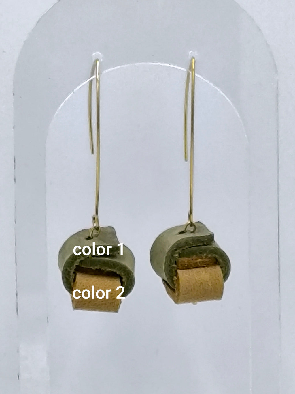 Handmade Knots Leather Earrings – Lightweight & Stylish Accessories