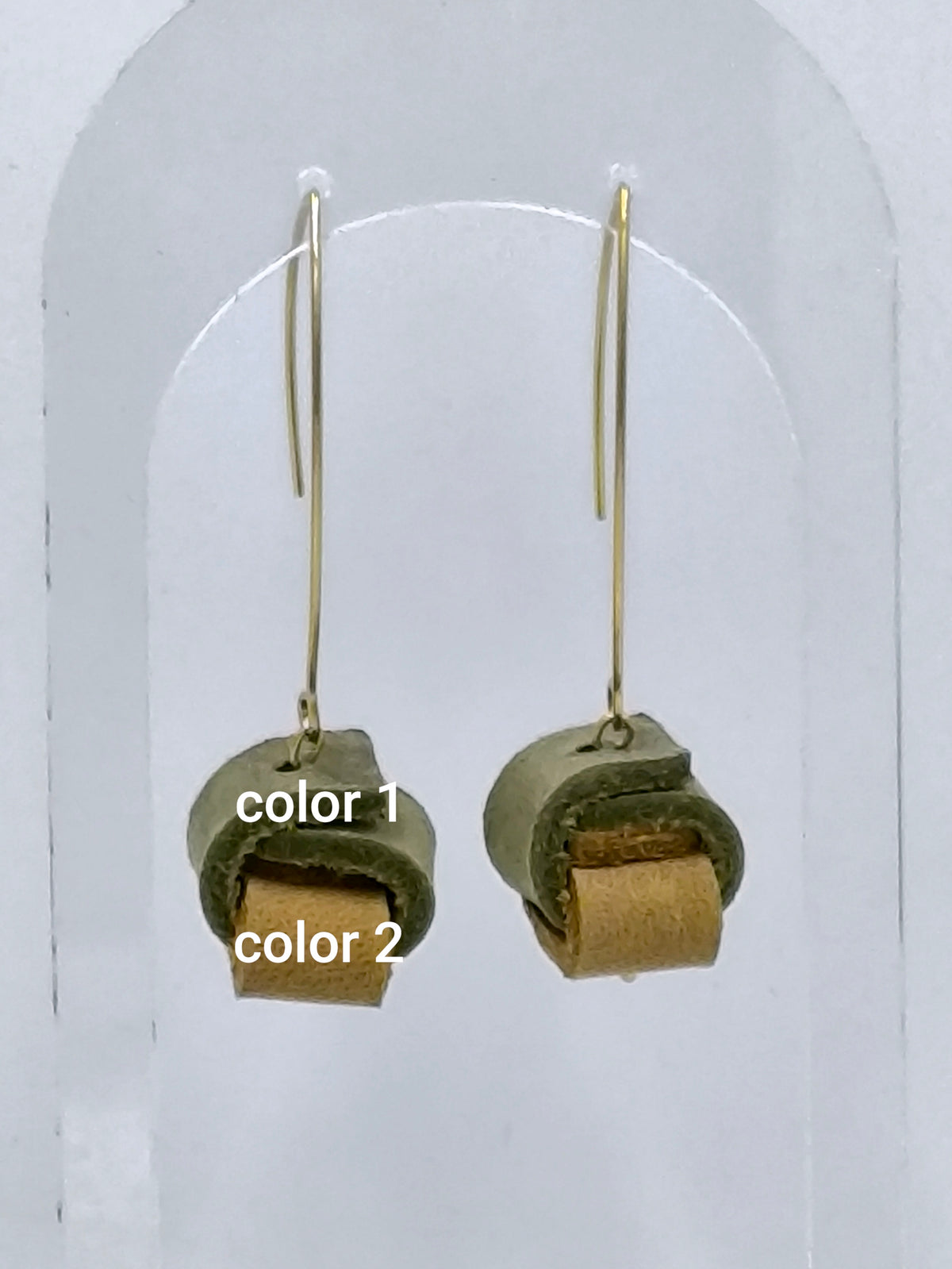 Handmade Knots Leather Earrings – Lightweight & Stylish Accessories