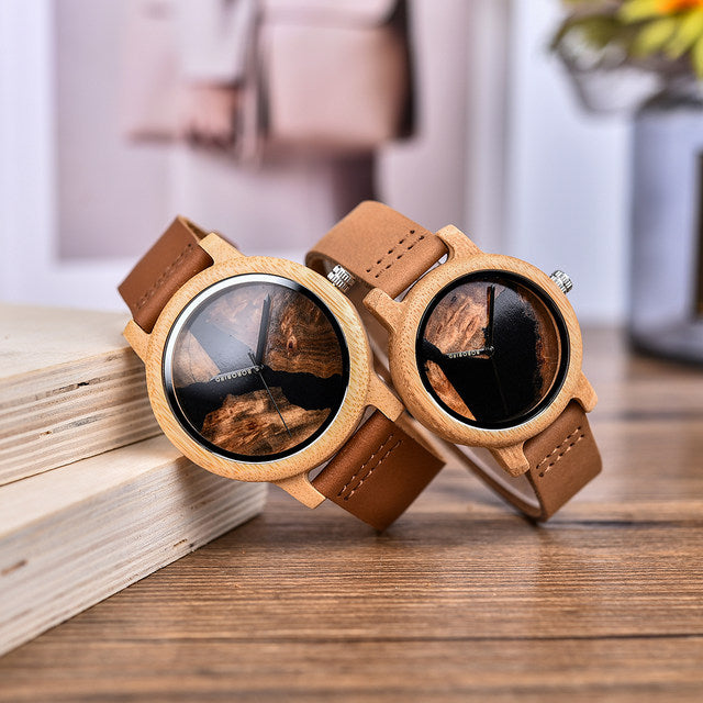 Unisex best wooden unisex watch - Handmade bags & jewelry Green Products