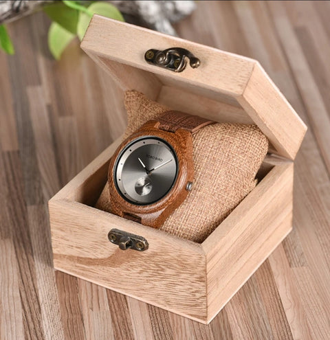 BOBO BIRD Wooden Watches Men Women Timepieces Luxury Leather Strap