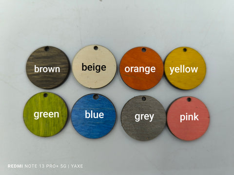 Theatre earrings of real oak wood - Handmade bags & jewelry Accessories