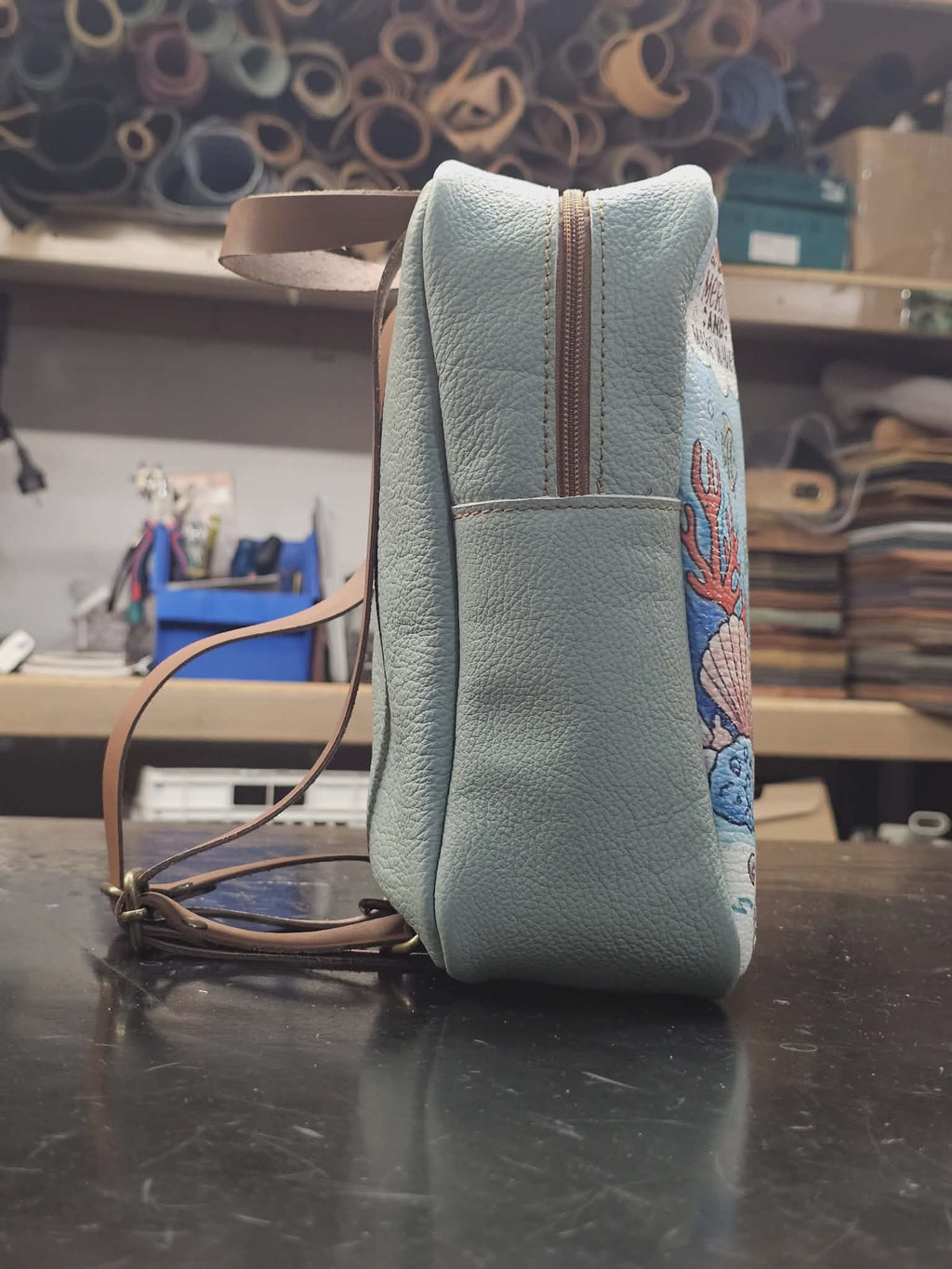 Handmade Unicorn Leather Backpack | Premium Toddler Bag (Ages 0-5) - Handmade bags & jewelry Bags