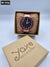 Pink silicone band women wood watch