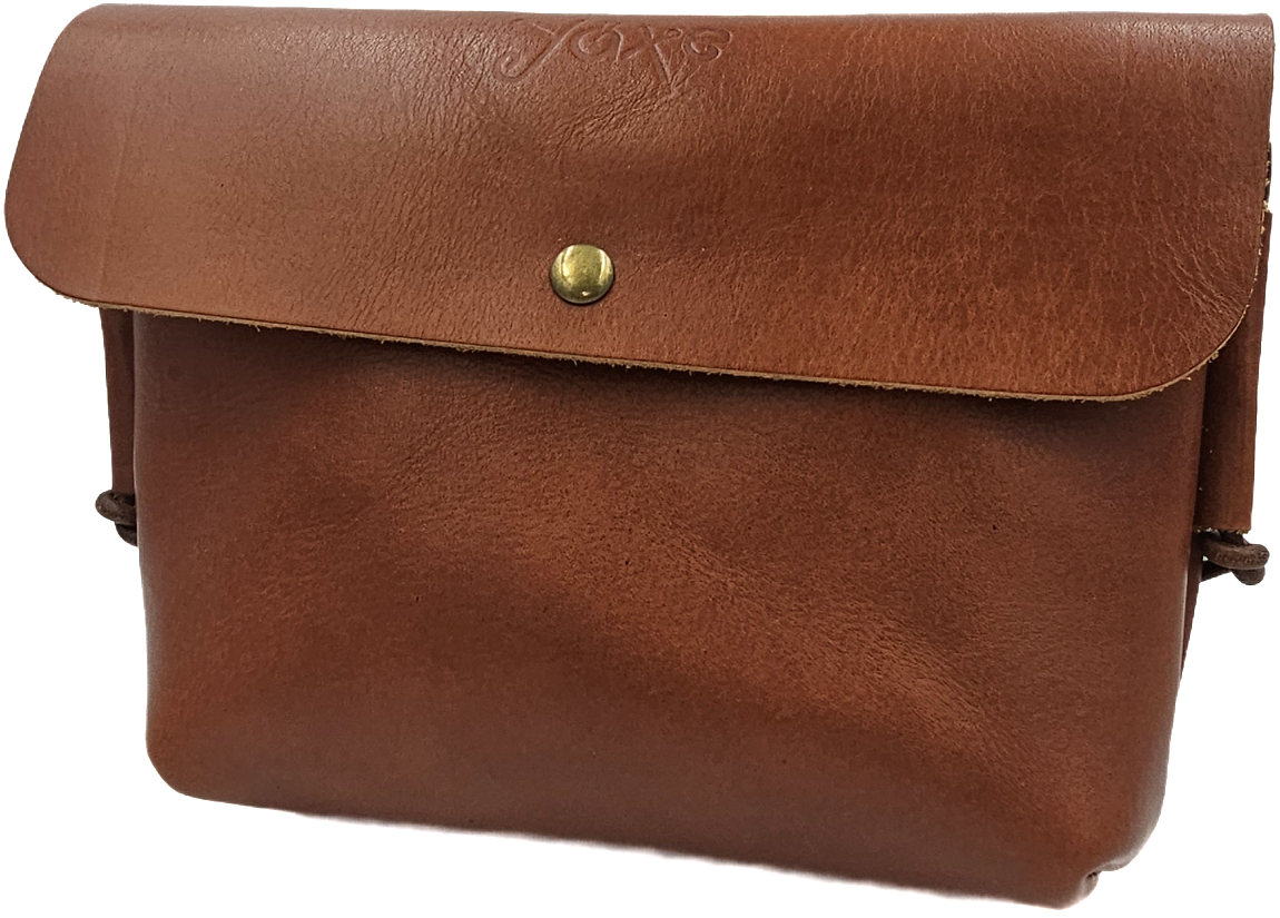 Tampa brown women's leather crossbody bag