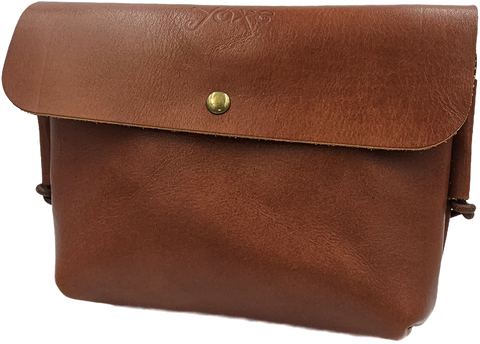 Tampa brown women's leather crossbody bag