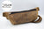 Brown cigar leather banana bag - Unisex leather fanny pack