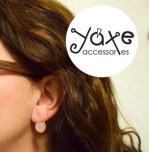 Cement dangle earrings