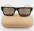 Women wooden sunglasses animal pattern