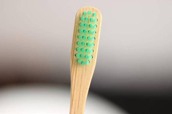 Kids Bamboo Toothbrush BeMyFlower - Handmade bags & jewelry Green Products
