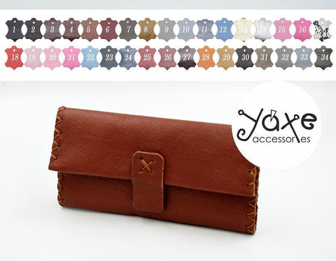 Tobacco case from Oil leather with magnet closure