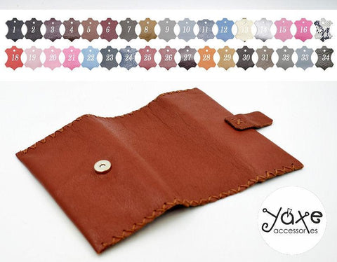 Tobacco case from Oil leather with magnet closure