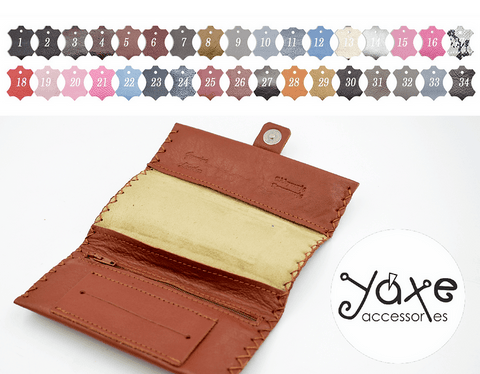 Tobacco case from Oil leather with magnet closure