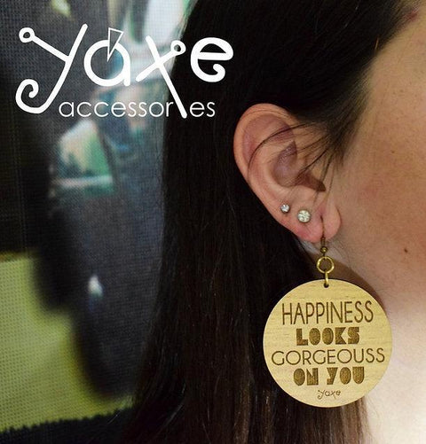 Wooden earrings jewelry - Handmade bags & jewelry Handcrafted Jewellery