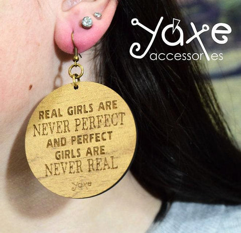 Wooden earrings jewelry - Handmade bags & jewelry Handcrafted Jewellery