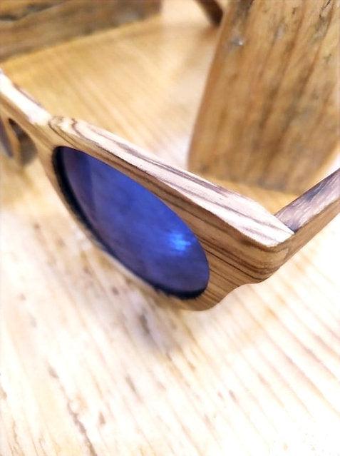 Unique Wooden sunglasses GL36 code - Handmade bags & jewelry Green Products