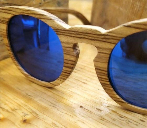 Unique Wooden sunglasses GL36 code - Handmade bags & jewelry Green Products